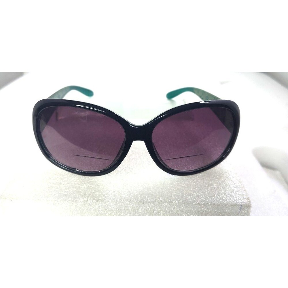 Cafe Danube Bifocal Sunglasses Readers +2.50 Green Floral 58-13-140